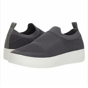 Steve Madden: Gray Daray Platform Sneakers